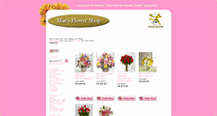 Desktop Screenshot of maesflowershop.net