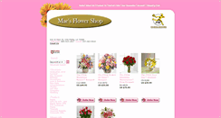 Desktop Screenshot of maesflowershop.com