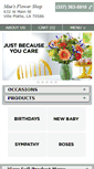 Mobile Screenshot of maesflowershop.com